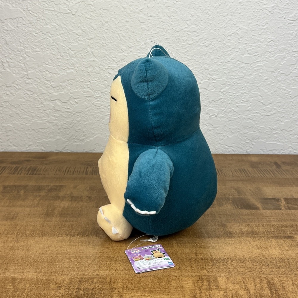 Snorlax Pokemon Bandai Spirits Banpresto 2019 Plush w/ Tag Japan - Picture 6 of 13
